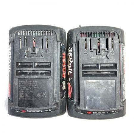  BOSCH ボッシュ 36V SDSプラス コードレスハンマドリル バッテリ2個・充電器付 GBH36VF-LI ブルー