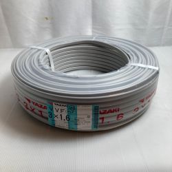 ＊＊ YAZAKI VVFケーブル 3芯1.6ｍｍ　100ｍ グレー Sランク