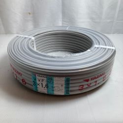 ＊＊ YAZAKI VVFケーブル 3芯1.6ｍｍ　100ｍ (2) グレー Sランク