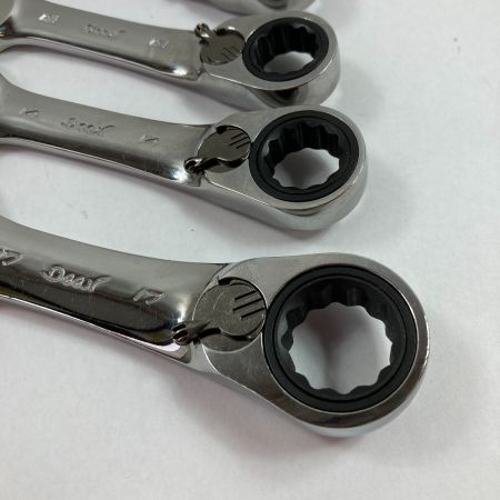  Deen スタビラチェットコンビレンチ DNCシリーズ 5本組 DNC-17SRGW他 DNC-17SRGW/DNC-14SRGW/DNC-13SRGW/DNC-12SRGW/DNC-10SRGW