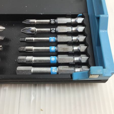  HAZET ハゼット スマートケース ラチェットビットセット 差し込み角6.35mm　※欠品あり 2200SC-2 ブラック×ブルー