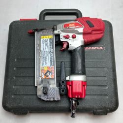 ＊＊ MAX マックス 55mm 常圧フィニッシュネイラ ケース付 TA-255SF1(D) レッド Cランク