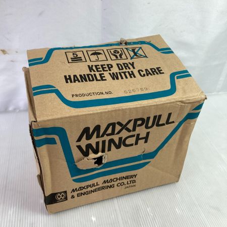  MAXPULL ミニマックスプルウィンチ 100kgまで 本体のみ (2) PM-100 オレンジ