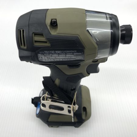 ДД MAKITA マキタ インパクトドライバ 未使用品(S) 本体のみ コードレス式 18v TD173DRGXO オリーブ