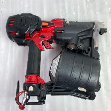  MAX マックス 90mm 高圧エア釘打ち機 スーパーネイラ ケース付 HN-90N4(D) レッド×ブラック