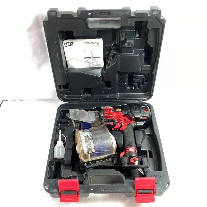MAX マックス 90mm 高圧エア釘打ち機 スーパーネイラ ケース付 HN-90N4 