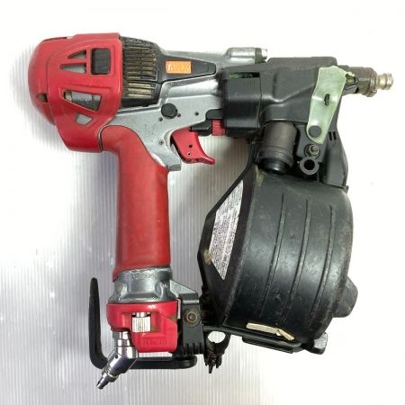  MAX マックス 50mm 高圧エア釘打ち機 ケース付 HN-50N2(D) レッド×ブラック
