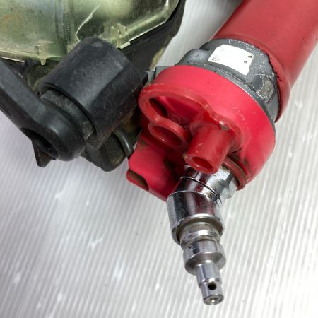  MAX マックス 50mm 高圧エア釘打ち機 ケース付 HN-50N2(D) レッド×ブラック