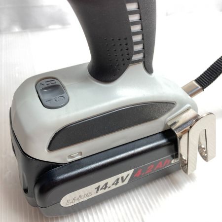  Panasonic パナソニック 14.4V オイルパルスインパクトドライバ (バッテリ2個・充電器・ケース付） EZ7545 ブラック×ホワイト