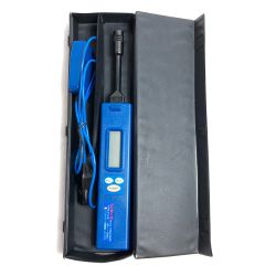 ＊＊ TASCO デジタルサーモメーター 温度計 ケース付 TA410-110 ブルー Bランク