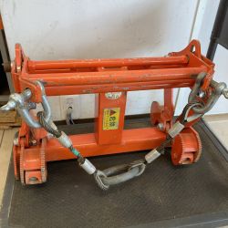 ＊＊ SANKYO 内吊 U字溝吊りクランプ 定格容量1000kg 内吊りワイド7 オレンジ Cランク