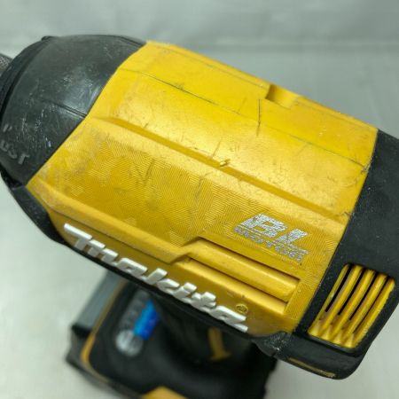 ДД MAKITA マキタ 40Vmax 充電式インパクトドライバ  バッテリ1個付 ※充電器なし TD002 イエロー