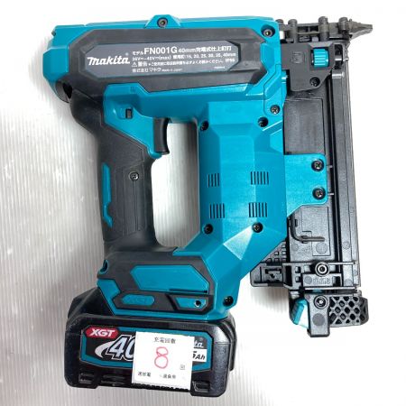  MAKITA マキタ 40Vmax 充電式釘打ち機 バッテリ1個付 充電器なし FN001G ブルー