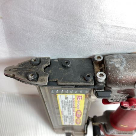  MAX マックス 15~55mm 高圧フィニッシュネイラ ケース付 HA-55/F55MO レッド