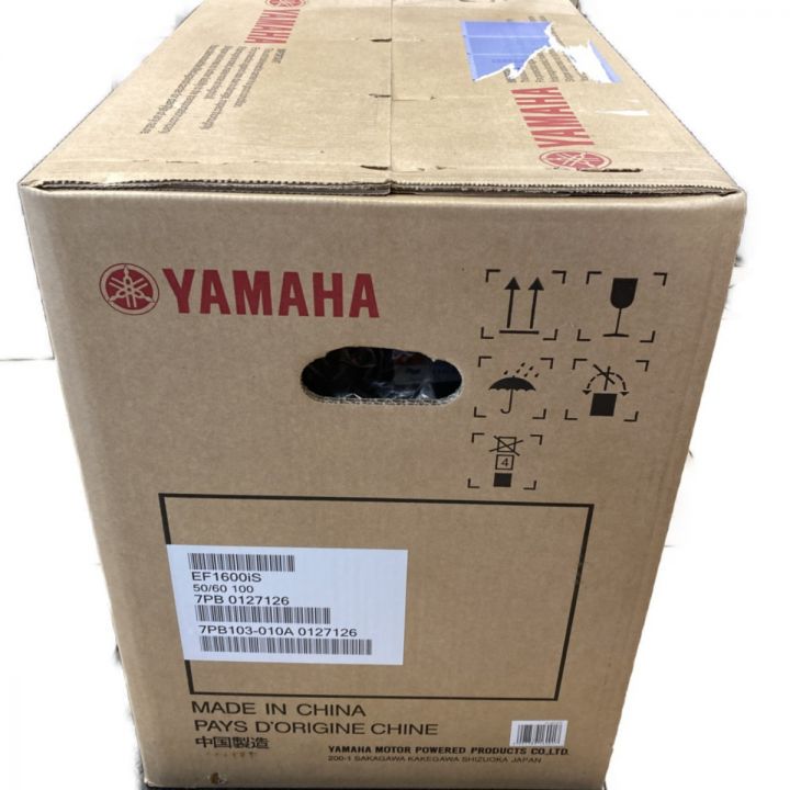 未使用 YAMAHA製 ヤマハ インバーター発電機 EF1600iS （値下げしま 