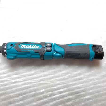  MAKITA マキタ 7.2V 充電式ペンドライバドリル (バッテリ2個・充電器・ケース付） DF012D ブルー
