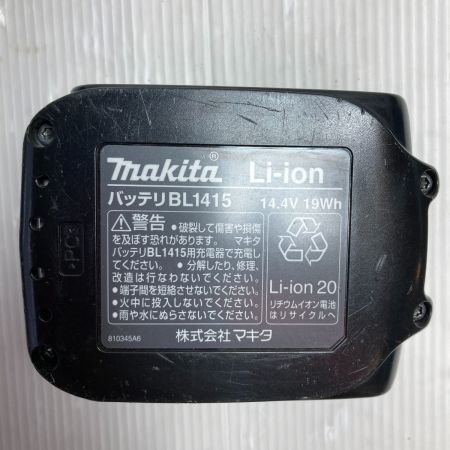  MAKITA マキタ 14.4V 充電式インパクトドライバ (バッテリ1個・充電器・ケース付） TD135D ブルー