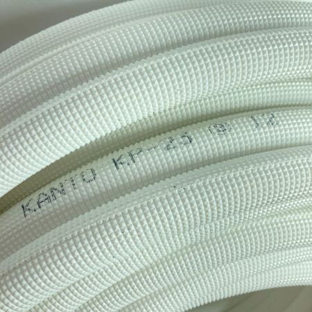  KANTO 冷媒被覆銅管 ペアチューブ P23N 2分3分 20m 難燃性 KP-23 ホワイト