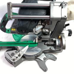 ＊＊ HiKOKI ハイコーキ 36V 190mm コードレス卓上スライド丸ノコ 本体のみ ※バッテリ・充電器なし C3607DRA グリーン Cランク