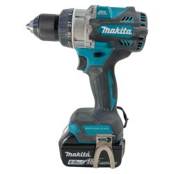 ＊＊ MAKITA マキタ 18V 充電式震動ドライバドリル バッテリ1個付 ※充電器・ケースなし HP486D ブルー Cランク
