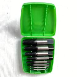 ＊＊ KUKKO スクリューエキストラクターセット 8本組 ケース付 (ドイツ型) 49C グリーン Bランク