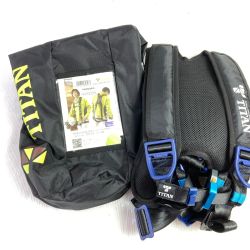 ＊＊ TITAN TITAN フルハーネス PANGAERA HORAIZON Mサイズ PAHN-10A-BL-M ブラック Sランク