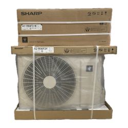 ＊＊ SHARP シャープ 2023年モデル 壁掛けエアコン 室内機・室外機セット 主に18畳用 AY-R56F2-W Sランク