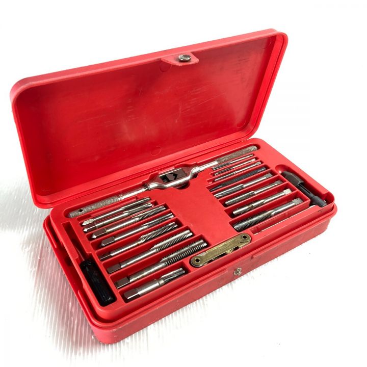 MAC TOOLS マック タップ・ダイスセット ケース付 ※欠品あり No.8017TS レッド｜中古｜なんでもリサイクルビッグバン