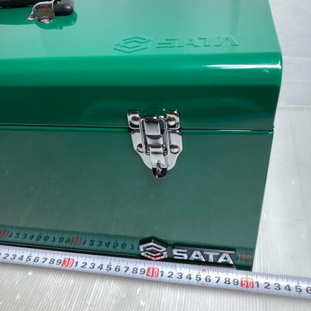 €€ SATA TOOL BOX 手提工具箱 (2) 95103A グリーン