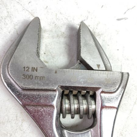  Snap-on スナップオン クッションハンドルアジャスタブルレンチ（モンキーレンチ）全長300mm FADH12A レッド