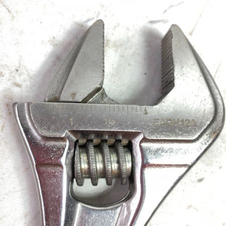  Snap-on スナップオン クッションハンドルアジャスタブルレンチ（モンキーレンチ）全長300mm FADH12A レッド