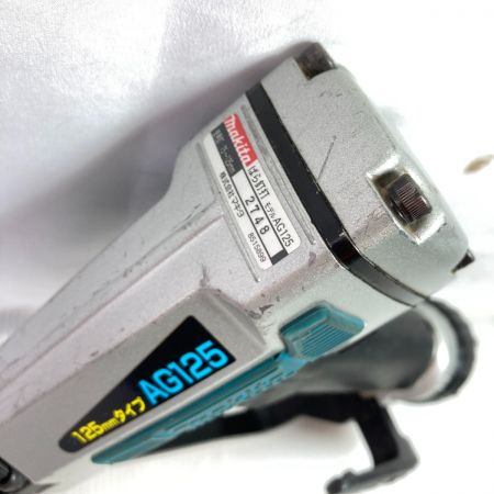  MAKITA マキタ 75~125mm 常圧ばら釘打 ケース付 AG125 ブラック×シルバー