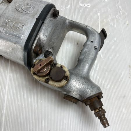  空研工業 エアインパクトレンチ 差込角25.4mm 本体のみ KW-40 シルバー