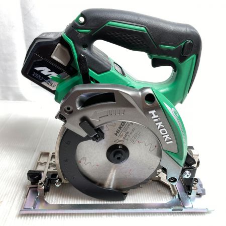  HiKOKI ハイコーキ 18V 125mm コードレス丸のこ (充電器・バッテリ1個・ケース付） C18DBL LXPK グリーン