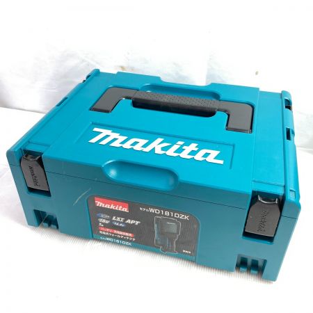  MAKITA マキタ 充電式ウォールディテクタ (バッテリ2個・充電器・ケース付） WD181D ブルー