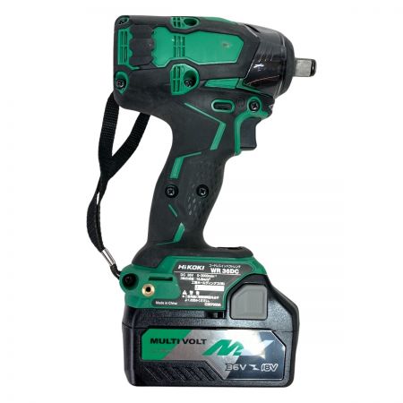  HiKOKI ハイコーキ 36V コードレスインパクトレンチ (バッテリ2個・充電器・ケース付） WR36DC 2XP グリーン