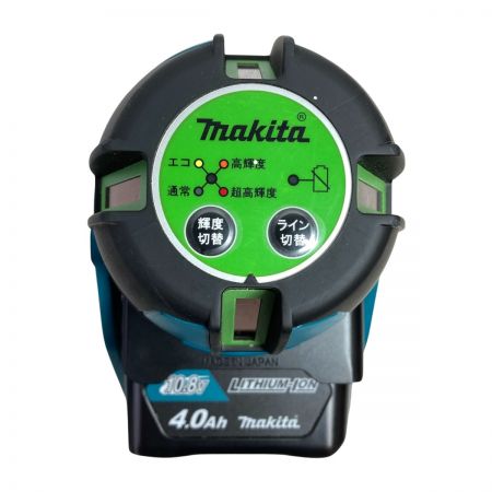 MAKITA マキタ グリーンレーザー墨出し器 フルライン（バッテリ1個・充電器・ケース付属）※受光器なし SK505GDN  ブラック×ブルー｜中古｜なんでもリサイクルビッグバン