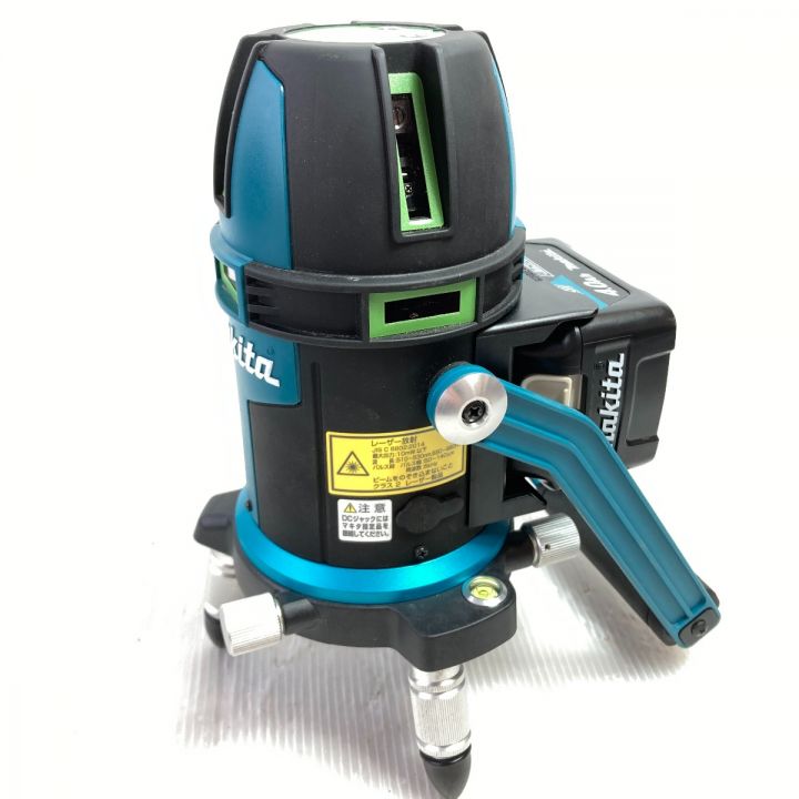 MAKITA マキタ グリーンレーザー墨出し器 フルライン（バッテリ1個・充電器・ケース付属）※受光器なし SK505GDN  ブラック×ブルー｜中古｜なんでもリサイクルビッグバン