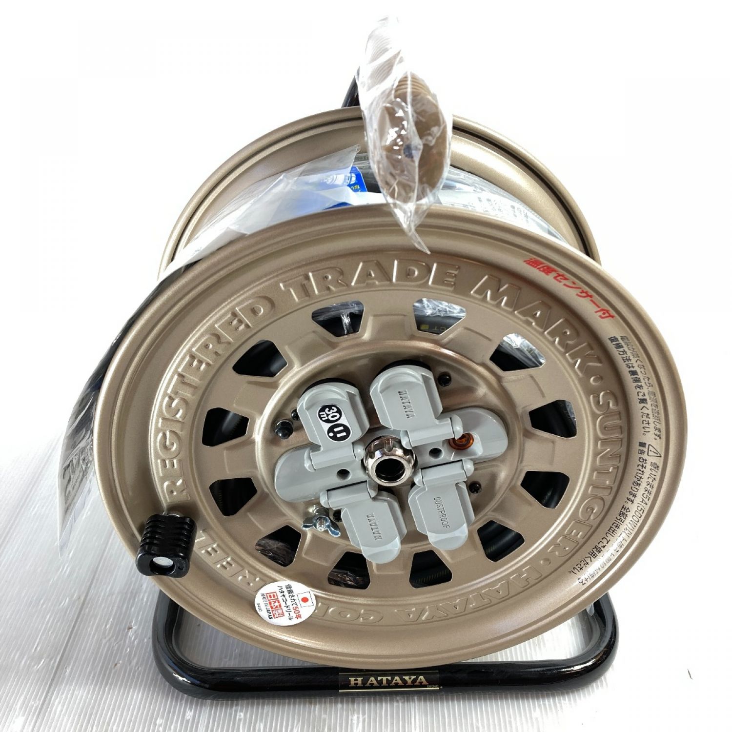 中古】 HATAYA ハタヤ コードリール 単相100V/30m (温度センサー