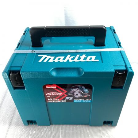  MAKITA マキタ 165mm 40Vmax 充電式マルノコ 鮫肌 (バッテリ2個・充電器・ケース付 ） HS001GRDX ブルー