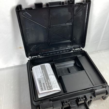  HiKOKI ハイコーキ 36V コードレスインパクトドライバ (バッテリ2個・充電器・ケース付） WH36DC 2XPB ブラック