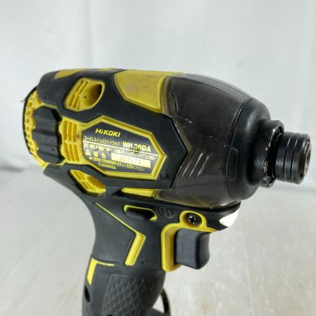  HiKOKI ハイコーキ 36V インパクトドライバ (マルチボルトバッテリ1個・充電器・ケース付） WH36DA イエロー