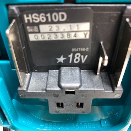  MAKITA マキタ 18V 165mm 充電式マルノコ 鮫肌 本体のみ ※バッテリ・充電器なし (2) HS610DZ ブルー