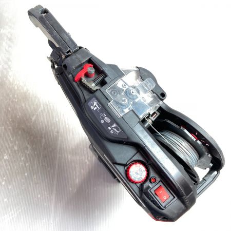  MAX マックス 14.4V 鉄筋結束機 リバータイア (バッテリ3個・充電器・ケース付） RB-519A ブラック×レッド