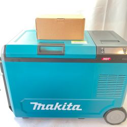 ＊＊ MAKITA マキタ 18V/40V 充電式保冷温庫 バッテリ・充電器なし CW004G ブルー×ブラウン Aランク