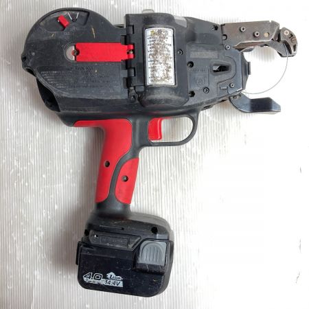  MAX マックス 鉄筋結束機 リバータイア (バッテリ3個・充電器・ケース付） RB-519A ブラック×レッド