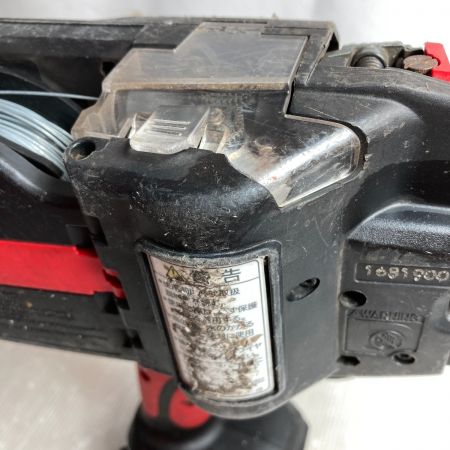  MAX マックス 鉄筋結束機 リバータイア (バッテリ3個・充電器・ケース付） RB-519A ブラック×レッド