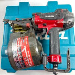 ＊＊ MAKITA マキタ 90mm 高圧エア釘打ち機 ケース付 AN930H レッド Cランク