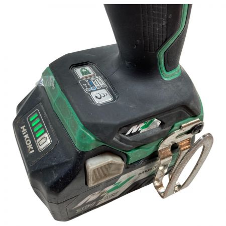  HiKOKI ハイコーキ 36V コードレスインパクトドライバ (バッテリ1個・充電器・ケース付） WH36DC グリーン×ブラック