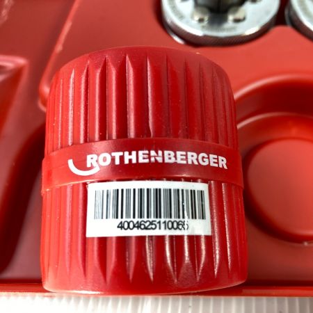  ROTHENBERGER エキスパンダ ROCAM パワートルクP6型 (ヘッド6個・リーマー・ケース付） レッド